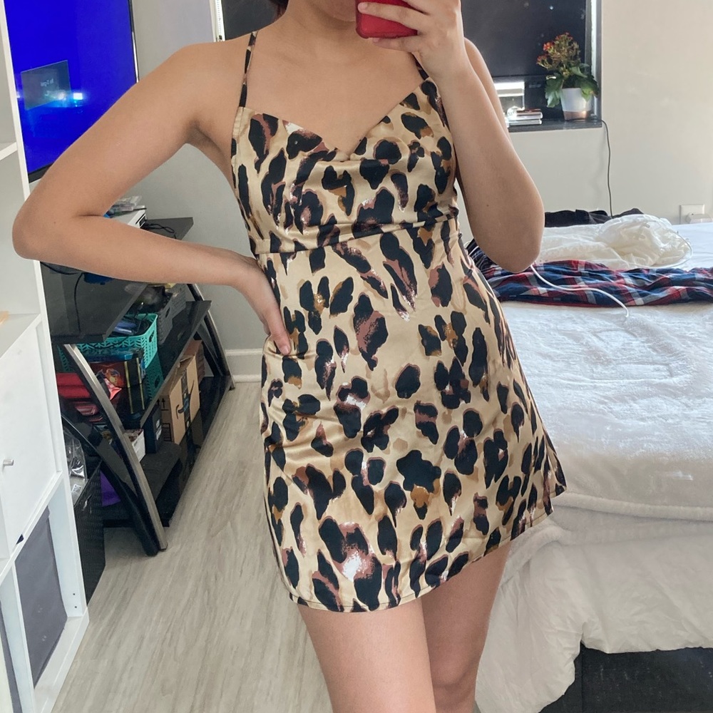 PLT Cheetah Dress